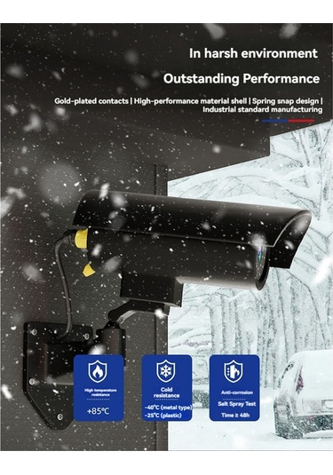 Lp-20 Rj45 Konnektör Seti Ip68 Su Geçirmez Siyah