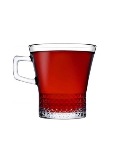 Paşabahçe Kuvars 2 Li Kulplu Çay Bardağı 55703