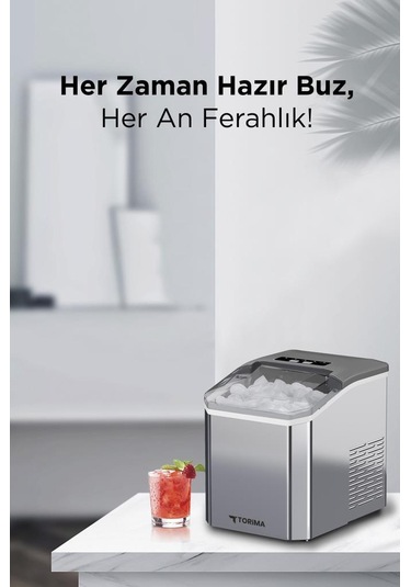 Torima YH16M Portatif Taşınabilir Hızlı Buz Yapma Makinesi