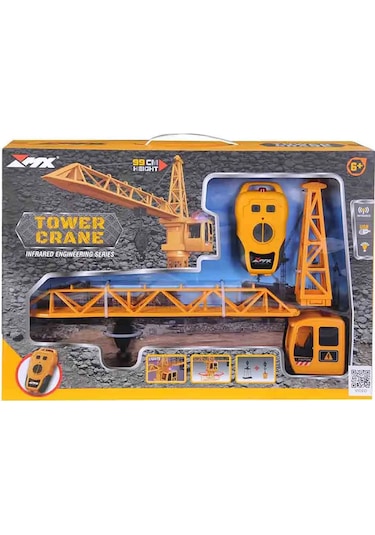 Kumandalı Usb Şarjlı 4 Kanal Kızılötesi Kule Vinç 99 Cm