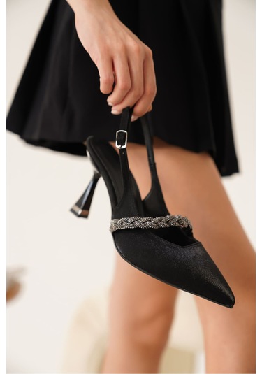 Drey Siyah Kadın Topuklu Ayakkabı Muhtelif