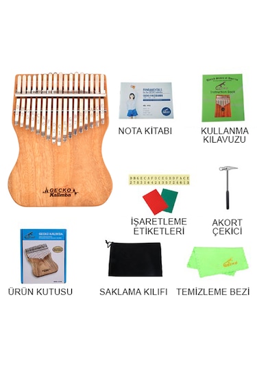 Gecko Kalimba K17cap Şifalı Mis Kokulu Kafur Ağacı