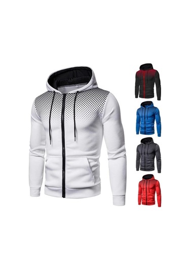 Erkek Günlük Spor Fitness Sweatshirt Sonbahar Ve Kış Sweatshirt Haki