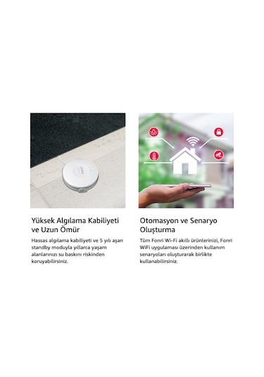 Fonri Wi-fi Akıllı Su Baskın Sensörü Su Basma Sensörü Wf3-al1-0303-01