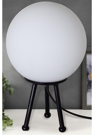 Ürgüp Tripod Abajur Siyah Siyah