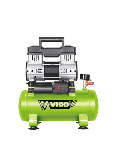 Vido WD060210808 Yağsız Ve Sessiz Kompresör 8 L