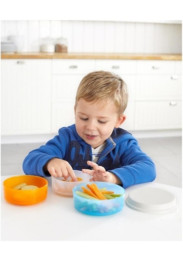 Skip Hop Zoo Smart Beslenme Seti 3'Lü Köpek Mavi