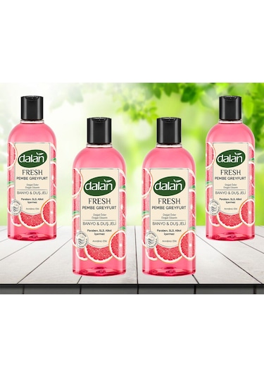 Fresh Pembe Greyfurt Duş Jeli 500 Ml 4 Adet Diğer