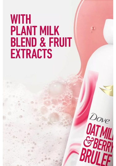 Dove Oat Milk & Berry Brulee Bitkisel Sütlü Duş Jeli 517ml Diğer
