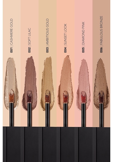 Flormar Metalik Likit Göz Farı (BAKIR) - Shimmer & Shine Liquid Shadow - 004 Sunset Look - 8682536003124