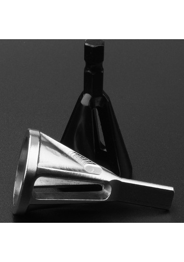 Pah Paslanmaz Çelik Çapak Alma Dış Pah Aleti Üçgen Saplı Altı Yuvalı Pah Gümüş