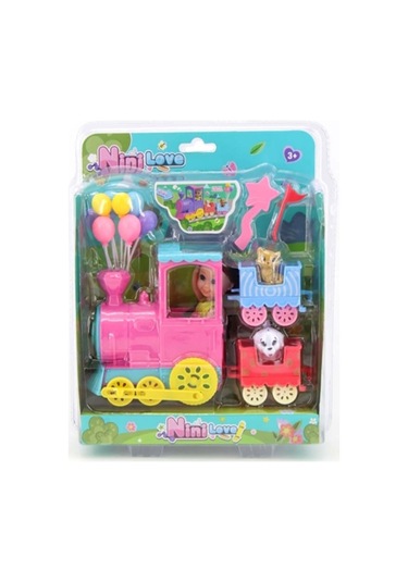 Birlik Trenli Balonlu Mini Bebek 53822