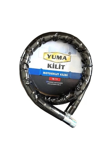 Yuma Ym-752 Motorsiklet Kilidi Anahtarlı Körüklü Siyah Boy : 12