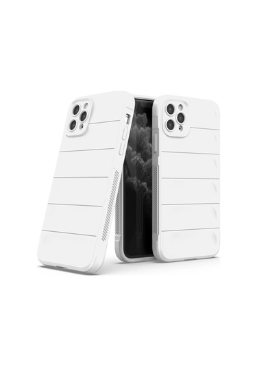 Özel I Phone 11 Pro Kılıf Optimum Silikon - Krem Fırsat