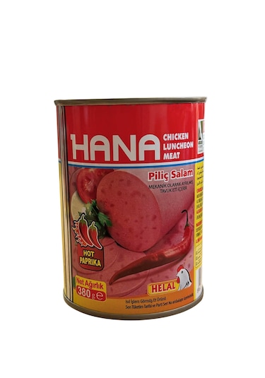 Hana Acılı Piliç Salam 380 Gr