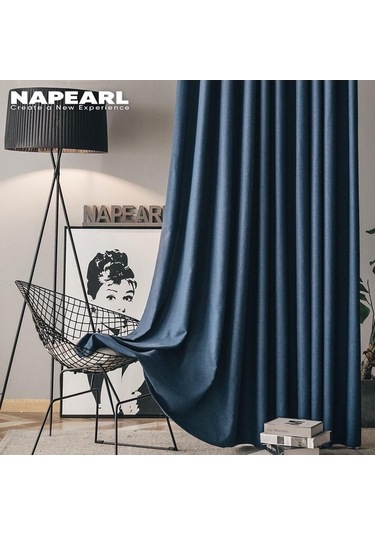 Novahub 1 Adet Koyu Kahverengi 70% Karartma Perde, Modern Tasarım Yatak Odası Halka Tipi Pencere Perdesi W100xl130cm Koyu Kahverengi