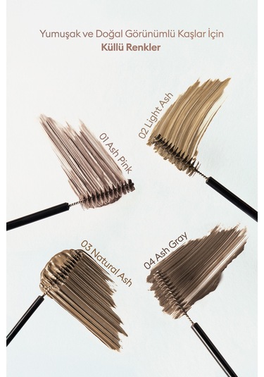 Clıo Kill Brow Slim Ash Browcara 02 Light Ash
