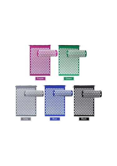 Artfulabode Yastık Ve Ve Ve Topu Taşınabilir Skycity Seyahatte Seti Renkli Mat, Masaj Kullanım İçin Hafif Evde Çok Akupresör - Ky Çok Renkli