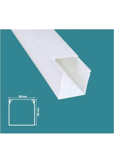 100X100 Mm Kablo Kanalı 2 Metre