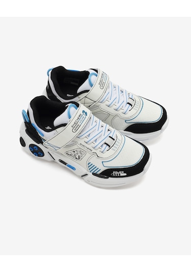 Skechers Gametronıx 2.0 Büyük Erkek Çocuk Beyaz Spor Ayakkabı 402270l Wbkb Beyaz