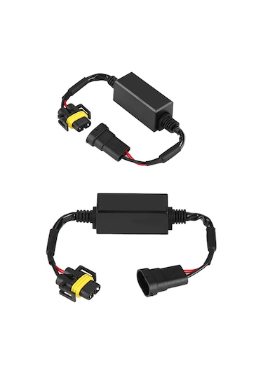 Geeroyoo H8/h9/h11 Led Far Decoder Seti - Canbus Sorunlarını Çözürür, Obc Uyarılarını Engeller, 2 Adet