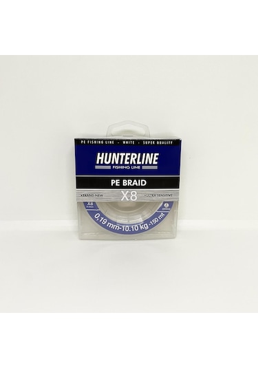Hunterline Pe Braid X8 0,19 MM İp Misina - 150 M
