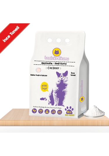 Tkk Temizkedikumu Bebe Pudralı Kokulu Ince Taneli 15 Lt