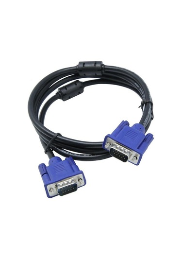 1.5m Vga Uzatma Kablosu Hd 15 Pin Erkek-erkek Vga Kabloları Kablosu Tel Hattı Bakır Çekirdek Pc Bilgisayar Monitörü Projektör