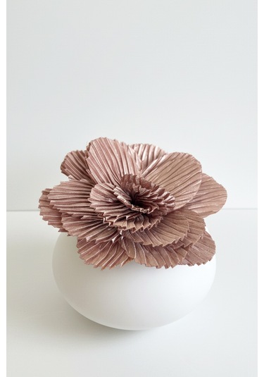 Lora Çiçek Broş Pudra Pudra