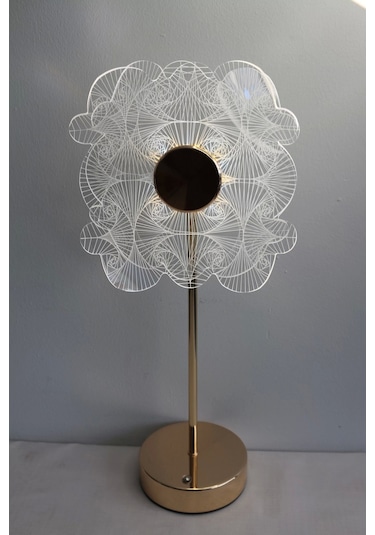 Krd-6824 Lemmy Masa Lambası Beyaz