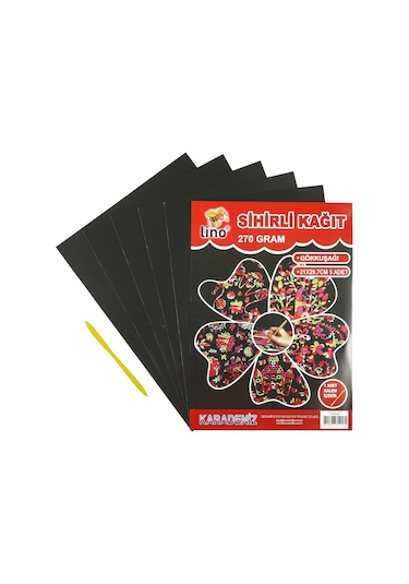 Lino A4 Sihirli Kağıt 20X30 Cm 5 Li Kalem