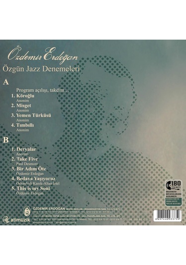 Özdemir Erdoğan - Özgün Jazz Denemeleri Plak
