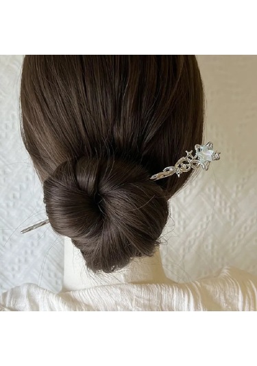 Deus Lıght Gothic Saç Tokası Çin Şpilyeleriyle 300270426 Gri