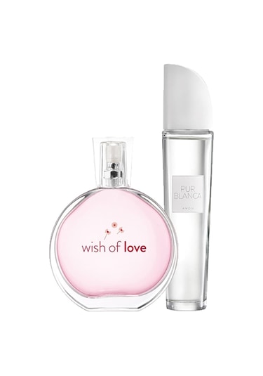 Avon Pur Blanca + Wish Of Love Kadın Parfüm EDT 2 x 50 ML