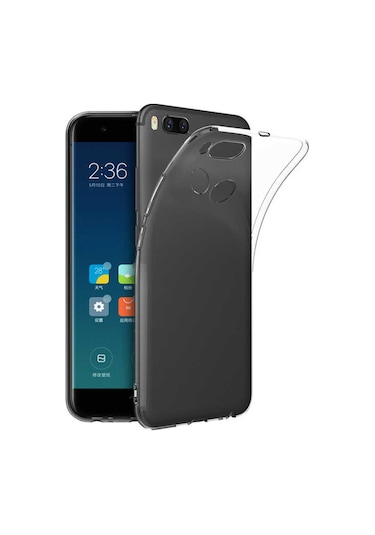 Xiaomi Mi 5X 1mm Süper Silikon Şeffaf Kapak
