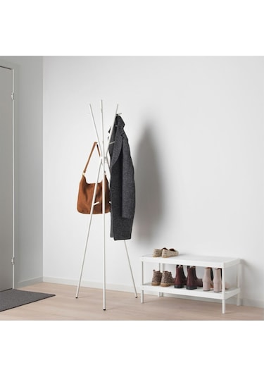 Ekrar Ayaklı Askılık, Beyaz 63 Cm X 169 Cm Diğer