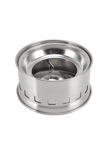 Tıta-dong Mini Solo Alkol Kamp Ocağı, Taşınabilir Hafif Beyaz Altın - Gümüş