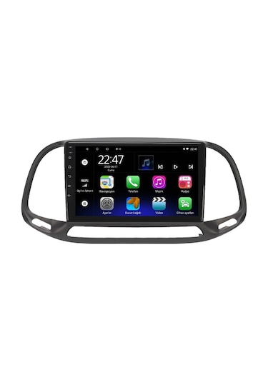 Fiat Doblo Yeni Kasa 4gb Ram 64gb Rom Carplay 8 Çekirdek Android Navigasyon Multimedya Teyp