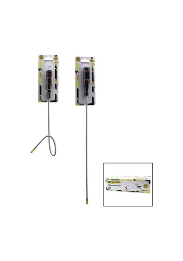 Yaylı Mıknatısuzatma Çubukpls.saplıulaşılamayan Alanlar Metal Toplama44cm+10cm Sap 54cm Çok Renkli