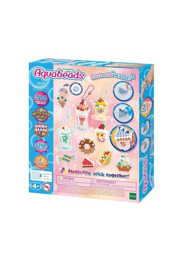 35090 Aquabeads Dondurma Ve Tatlı Aksesuar Kiti - 700 Parça +4 Yaş