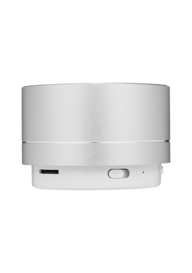 Suofeng Küçük Boylu Gümüş Bluetooth Hoparlör - Fm/tf Kart/aux Desteği, Elsiz Arama Ve 360 Surround Ses