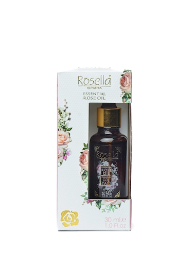 Rosella Esansiyel Doğal Gül Yağı 30 Ml