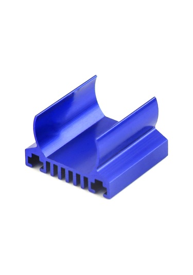 Dianziye Trax4 Ve Trax4-m 1/18 Rc Zırhlı Araçlar İçin Mavi Alüminyum 180 Motor Soğutma Radyatörü - Bjm401 Yükseltme Aksesuarı