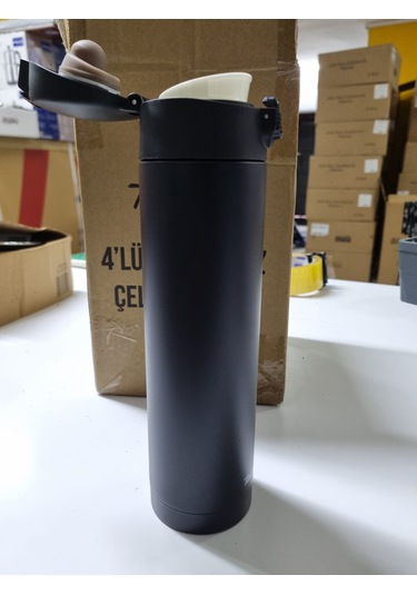 Tantitoni Paslanmaz Çelik Termos 450ml Siyah