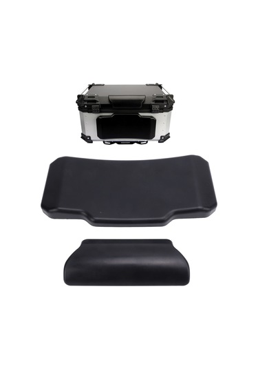 Reedark Motorcycle Yolcu Daykı Yastığı - 80l/85l/100l Çanta Uyumlu, Pu+deri Malzeme, Konforlu, Kolay Kurulum, Sıcakken Ve Dayanıklı Diğer