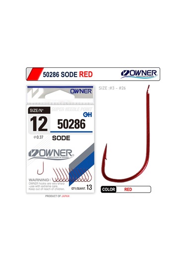 Owner 50286 Sode Red İğne 10