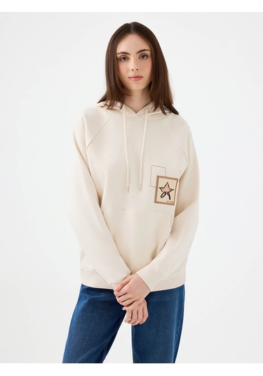 Loft Ekru Kadın Sweatshirt Lf2040768 Ekru