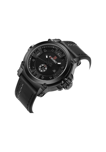 Erkek Saat Kuvars Hareketi Tarih Hafta Göstergesi İş Rahat Kol Saati Beyaz Diğer