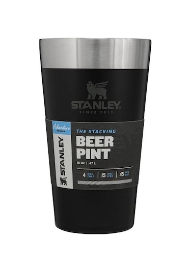 Stanley Adventure Vakumlu Soğuk İçecek Bardağı 0.47 L Siyah