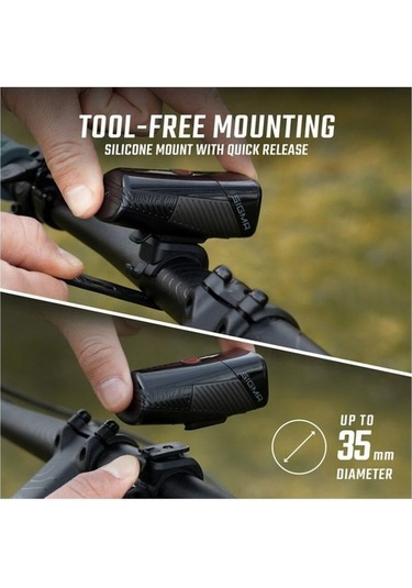 Buster 400 Usb Şarjlı Ön Aydınlatma Type-c Siyah